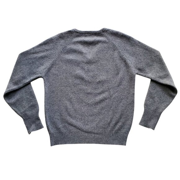 Christian Dior Monsieur Cashmere 2 Ply Gray Long sleeve V-Neck Size M - Picture 2 of 9